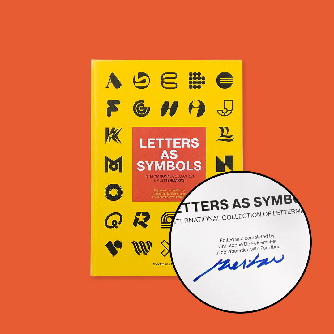 SIGNED by Paul Ibou - Letters As Symbols